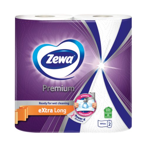 Zewa Premium Extra Long papírtörlő 2 tekercs 2 rétegű 70 lap