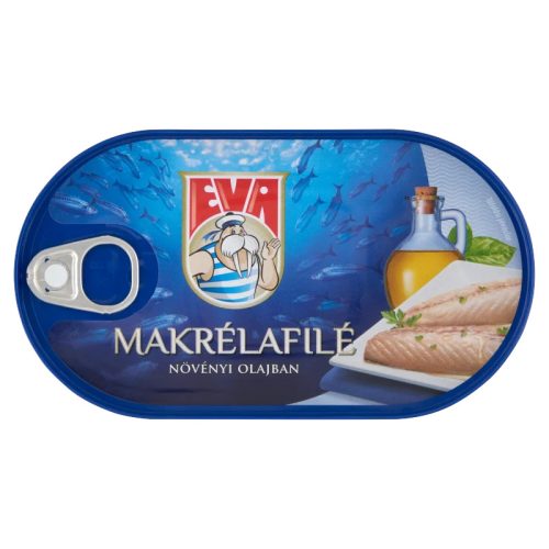 Eva  Makrélafilé Növényi Olajban 170g