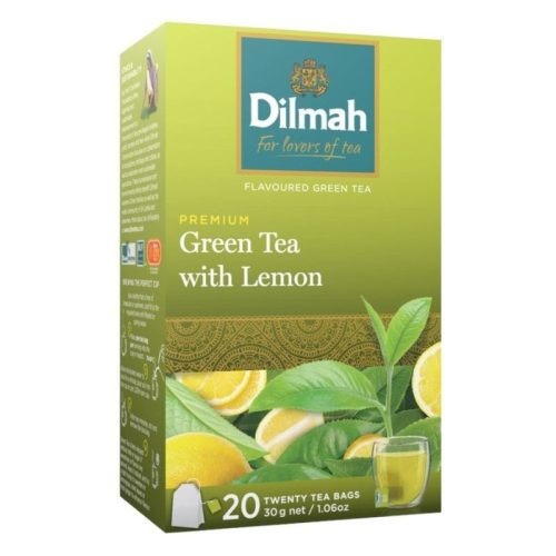 Dilmah Green Tea with Lemon 20*1,5g