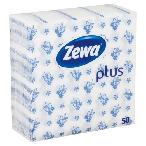 Zewa Plus 1 rétegű szalvéta Kék 50 db