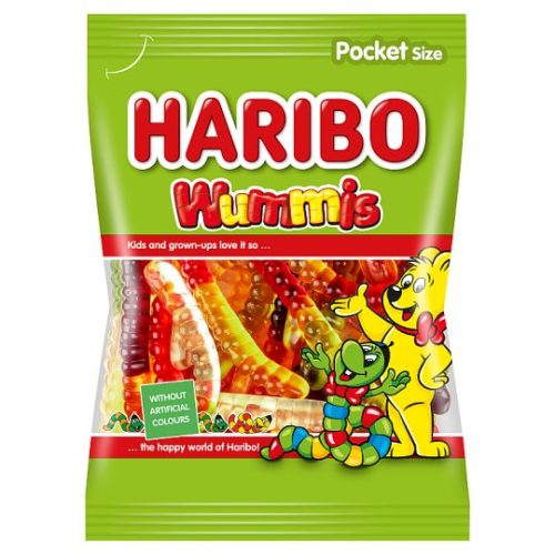 Haribo gumicukor Wummis kukac 100g