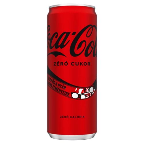 COCA-COLA üdítő dobozos zéró 330ml