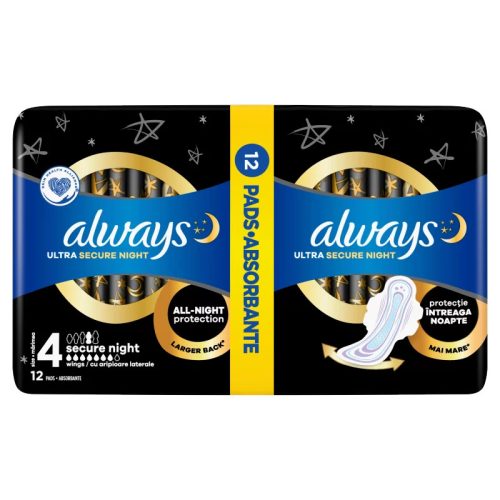 Always intim betét Ultra Extra Night Duo 12db