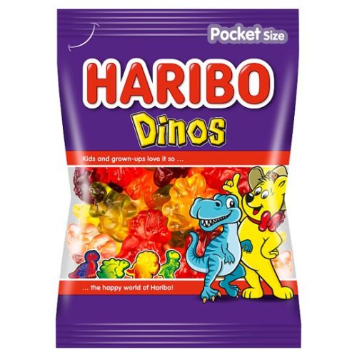 HARIBO Dinosaurier gumicukor 100g