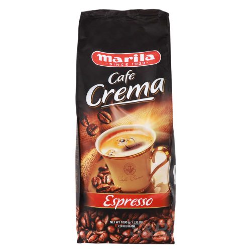 Marila Cafe Crema  Espresso  szemes  (100% arabica) 1000g