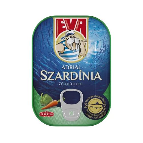 Eva  Szardínia Zöldséges  100g