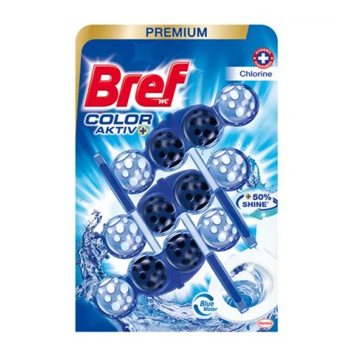 Bref Color Aktiv Wc illatosító  3x50g 