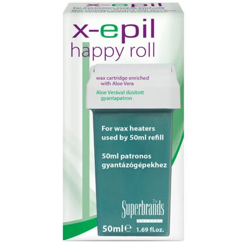 X-Epil Happy Roll gyantapatron 50ml aloe