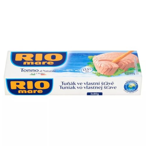 Rio Mare Tonhal sós lében 3*80g