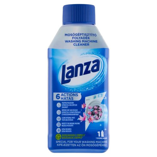 Lanza mosógéptisztító 250ml 