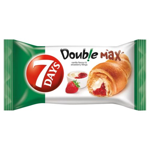 7DAYS Double Max croissant 80g többféle