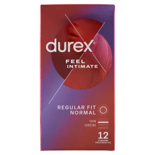 Durex óvszer 12db Feel Intimate