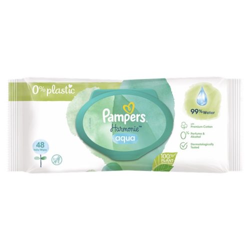 Pampers törlőkendő 48db  Harmonie Aqua