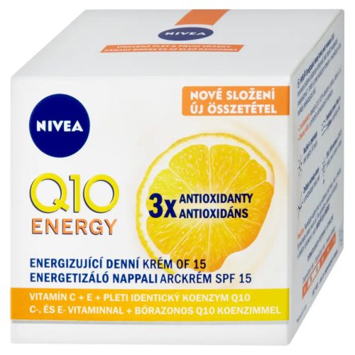 Nivea Q10 Energy ránctalanító nappali arckrém - 50 ml