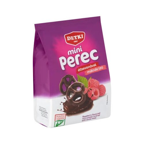 Detki Mini Perec Málnás ét Mártva 160g