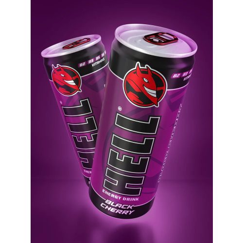 Hell energiaital Black Cherry 250ml