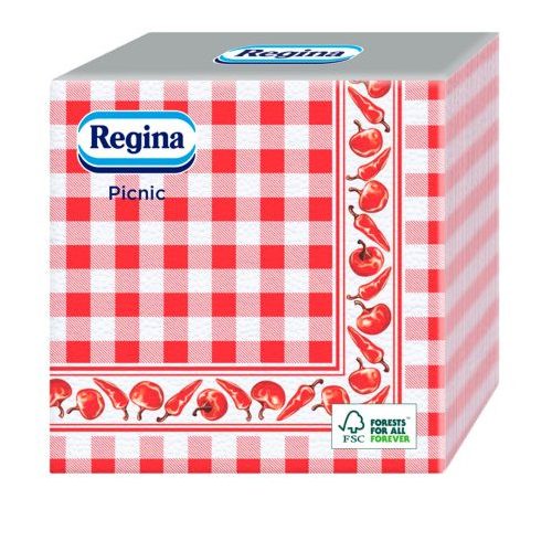 Regina Picnic szalvéta 1 rétegű 33 x 33 cm 45 db