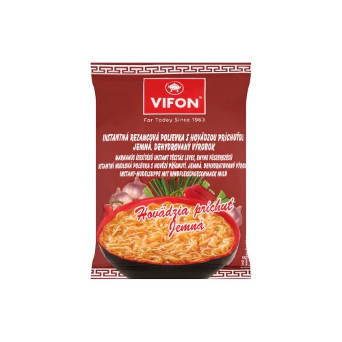 Vifon Marhahús ízesítésű instant tésztás leves 60g