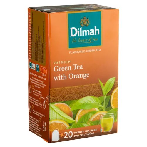 Dilmah Green Tea with Orange 20*1,5g