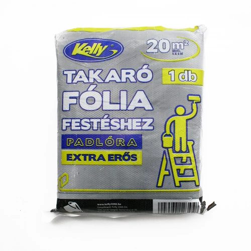 Kelly Extra erős takaró fólia 5*4m 20m3   1db-os