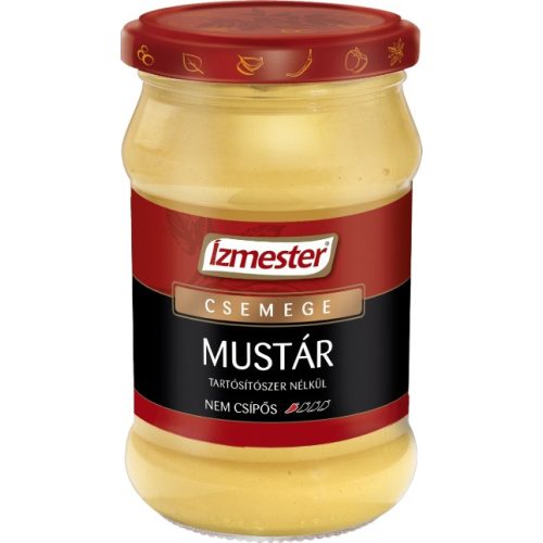 Ízmester Mustár csemege 296g