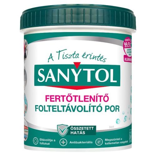 Sanytol Fertőtlenítő  Folteltávolító Por 450g