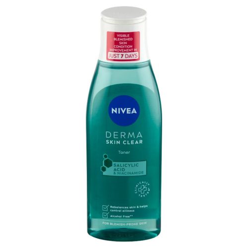 NIVEA Derma Skin Clear arctisztító tonik 200 ml