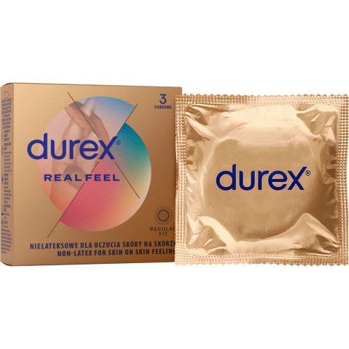 Durex óvszer 3db Real Feel