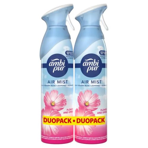 Ambi Pur Flower & Spring légfrissítő spray duo   (2x185ml)