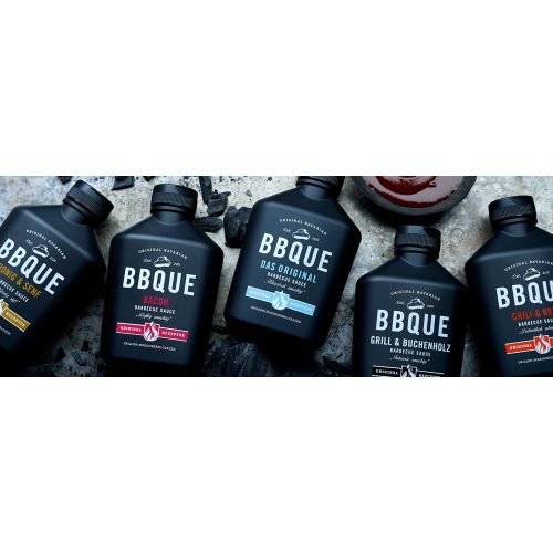 BBQUE Bükkfa füstös grill szósz 400 ml