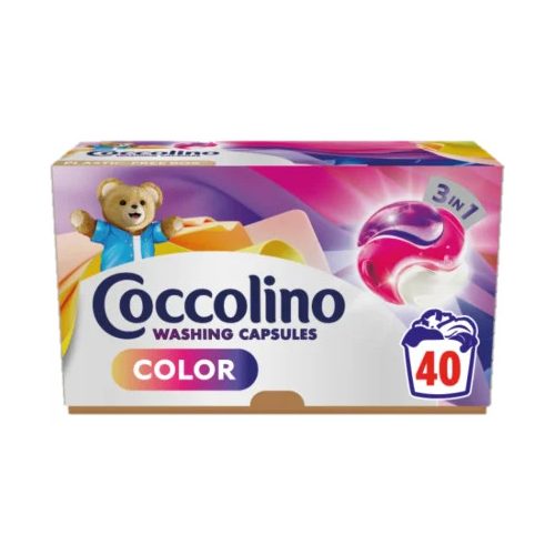 Coccolino Color 3in1 mosókapszula 40 mosás 692 g