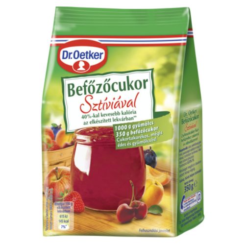 DR.OETKER befőzőcukor sztíviával  350g