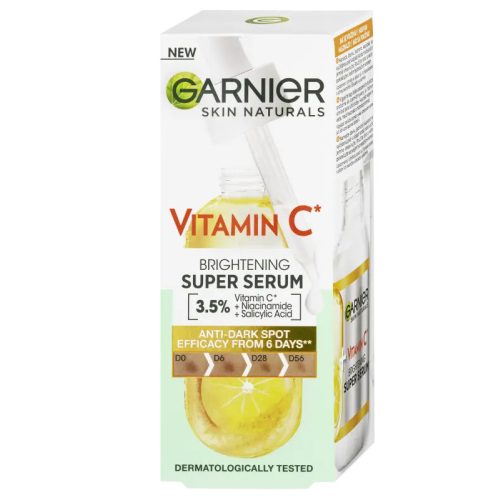 Garnier Skin Naturals Ragyogást adó szuper szérum C-vitaminnal (30 ml)