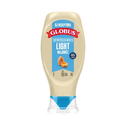 GLOBUS Light majonéz flakonos 439g