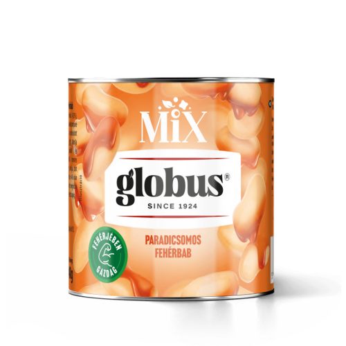 Globus Mix paradicsomos fehérbab 400 g