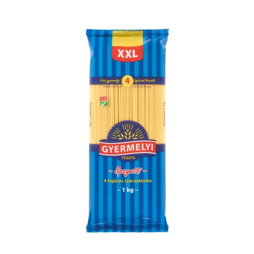 Gyermelyi Spagetti tészta  XXL 4 tojásos 1KG