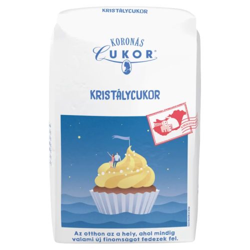 Koronás Kristálycukor 1kg