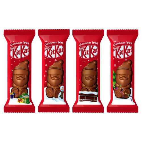 KitKat tejcsokoládé zsírszegény kakaós krémmel, kekszporral, rizspehellyel és ostyadarabokkal 29 g  (1db)