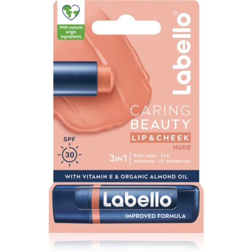 Labello Caring Beauty – Nude színezett 4,8g