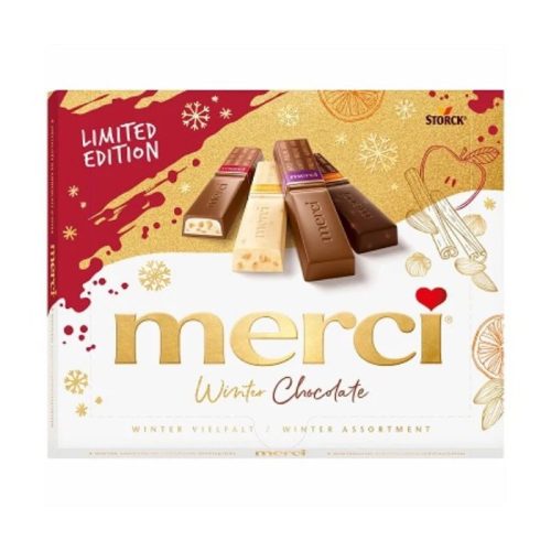 Merci Winter Edition Télies Jellegű Csokoládé Különlegességek 250g