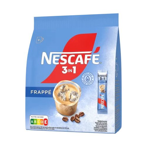 Nescafé 3in1 Frappé azonnal oldódó kávéspecialitás 8 x 15 g (120 g)