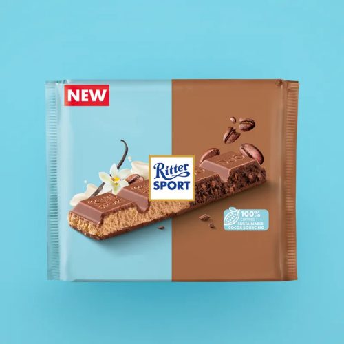 Ritter Sport DUO Coffee töltött  tejcsokoládé 218g