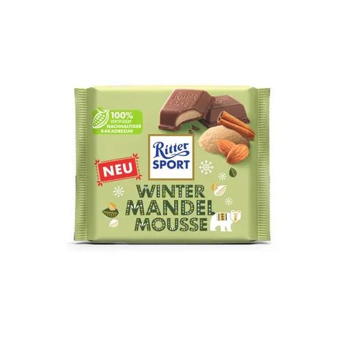 Ritter Sport Mandulakrémes tejcsokoládé 100g