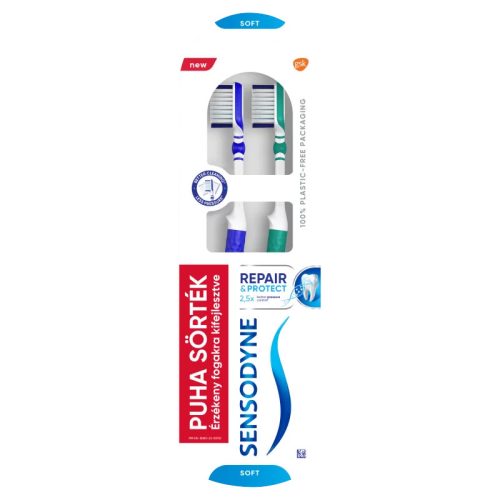 Sensodyne fogkefe duo Repair&Protect soft