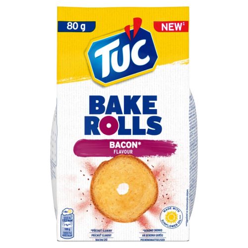 TUC Bake Rolls 80g  többféle