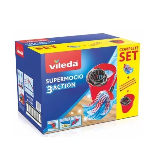 Vileda Supermocio 3Action szett 