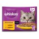 Whiskas alutasak 4-pack szárnyas válogatás mártásban 4*85gr Multipack