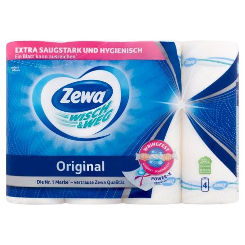 Zewa Wisch&Weg Original háztartási papírtörlő 4 tekercs 2 réteg 45 lap